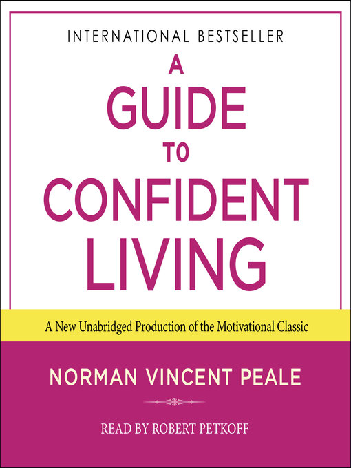 Title details for A Guide to Confident Living by Dr. Norman Vincent Peale - Wait list